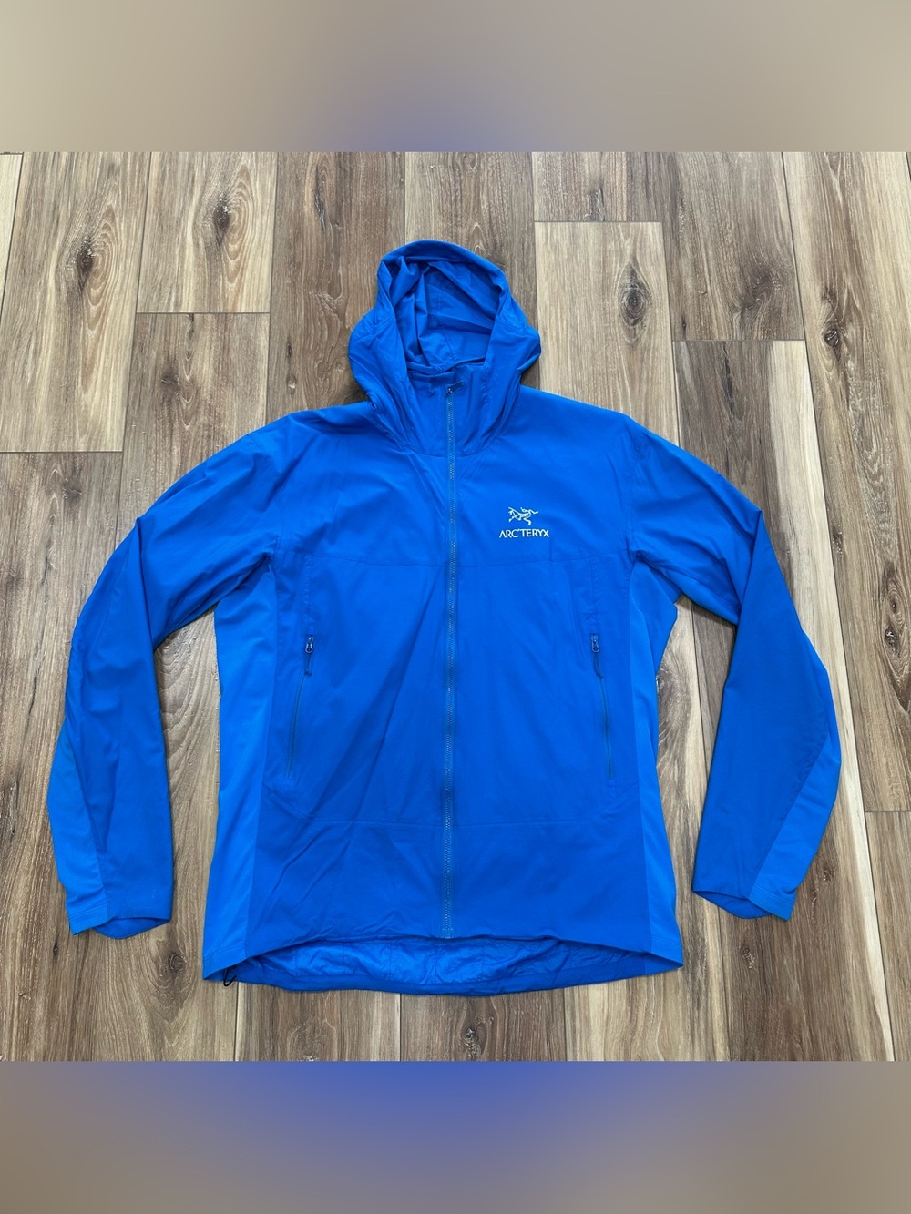 Arcteryx Atom 2016 Lightweight Performance Outdoor Hoody Jacket, Blue, Large